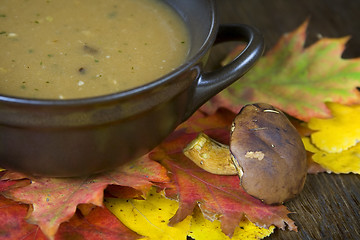 Image showing Mushroom soup