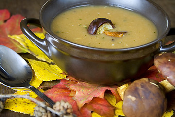 Image showing Mushroom soup