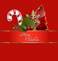 Image showing 	A Merry Christmas Background