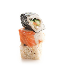 Image showing Isolated Sushi