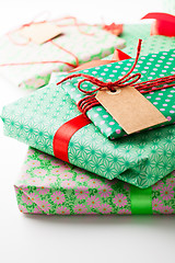 Image showing Christmas gifts