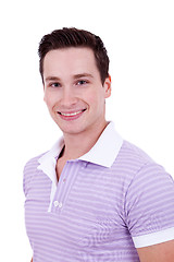 Image showing young man wearing  polo shirt