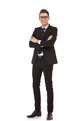 Image showing full body picture of a business man