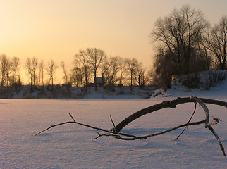 Image showing Rural Winter Scene