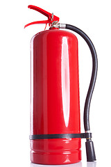 Image showing fire extinguisher on white