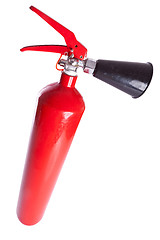 Image showing above picture of a long fire extinguisher