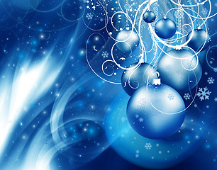 Image showing Abstract Christmas background