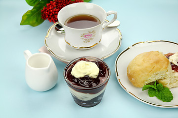 Image showing Jam And Cream