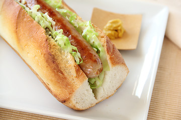 Image showing Pork Hot Dog