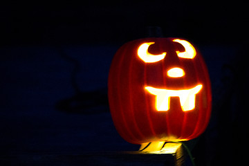 Image showing Halloween Jack-o-Lantern