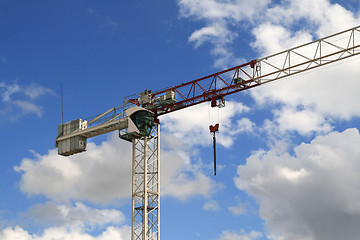 Image showing wrecking crane