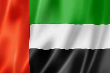 Image showing United Arab Emirates flag