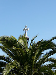 Image showing Palm and crucifix