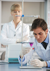 Image showing science people in bright lab