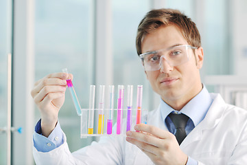 Image showing research and  science people  in laboratory