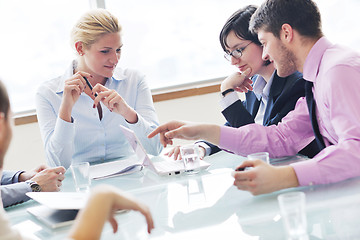 Image showing group of business people at meeting