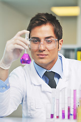 Image showing research and  science people  in laboratory