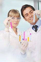 Image showing science people in bright lab