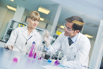 Image showing science people in bright lab