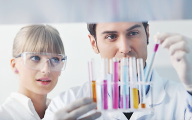 Image showing science people in bright lab