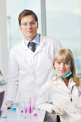 Image showing science people in bright lab