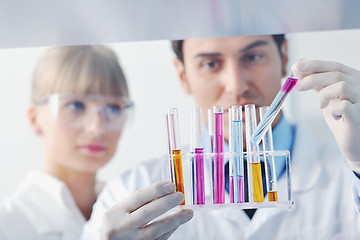 Image showing science people in bright lab