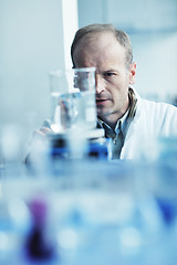Image showing research and  science people  in laboratory