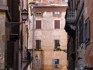 Image showing Street and architecture in Rome