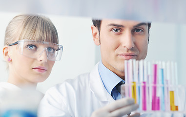 Image showing science people in bright lab