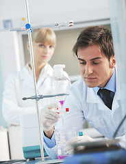 Image showing science people in bright lab