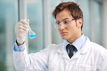 Image showing research and  science people  in laboratory