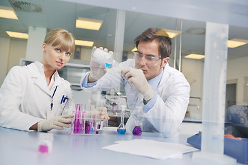 Image showing science people in bright lab