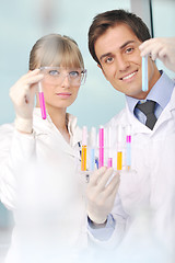 Image showing science people in bright lab