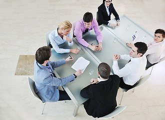 Image showing group of business people at meeting