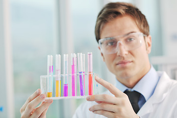 Image showing research and  science people  in laboratory