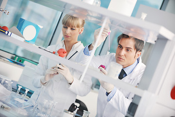 Image showing science people in bright lab