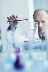 Image showing research and  science people  in laboratory