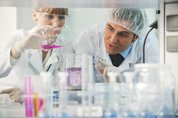 Image showing science people in bright lab