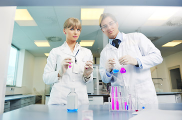 Image showing science people in bright lab