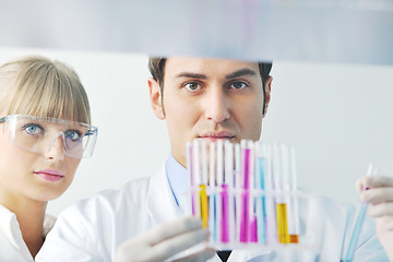 Image showing science people in bright lab