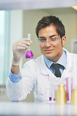 Image showing research and  science people  in laboratory