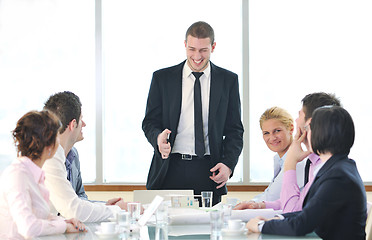 Image showing group of business people at meeting