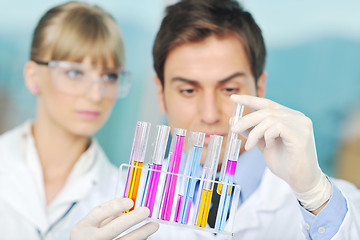 Image showing science people in bright lab