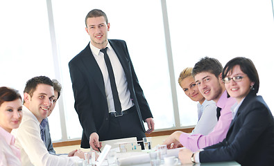 Image showing group of business people at meeting