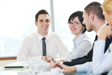 Image showing group of business people at meeting