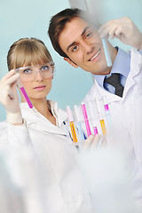 Image showing science people in bright lab