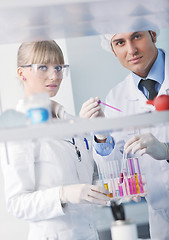 Image showing science people in bright lab