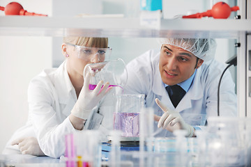 Image showing science people in bright lab