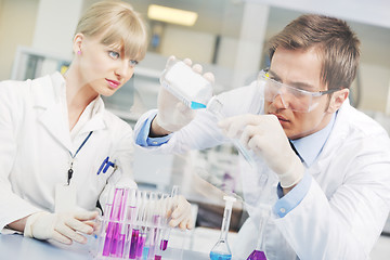 Image showing science people in bright lab