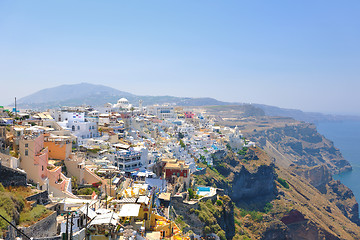 Image showing greece santorini